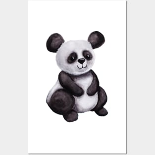 Smiling Panda Posters and Art